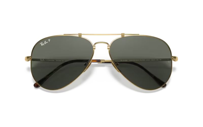 RAY BAN TITANIUM FRAME  POLARIZED -THE ULTIMATE